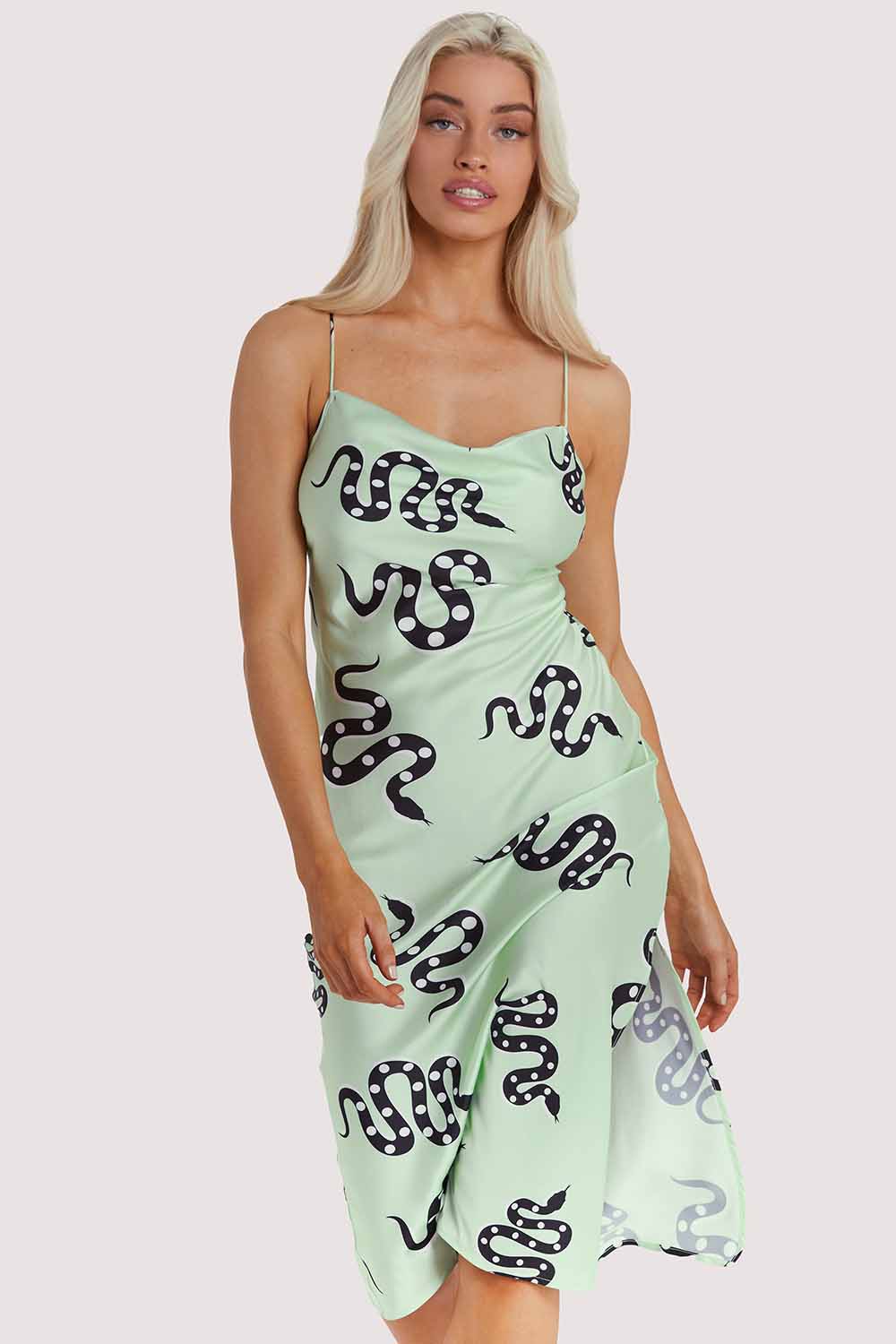 Green Moon Snake Dress - Image 2