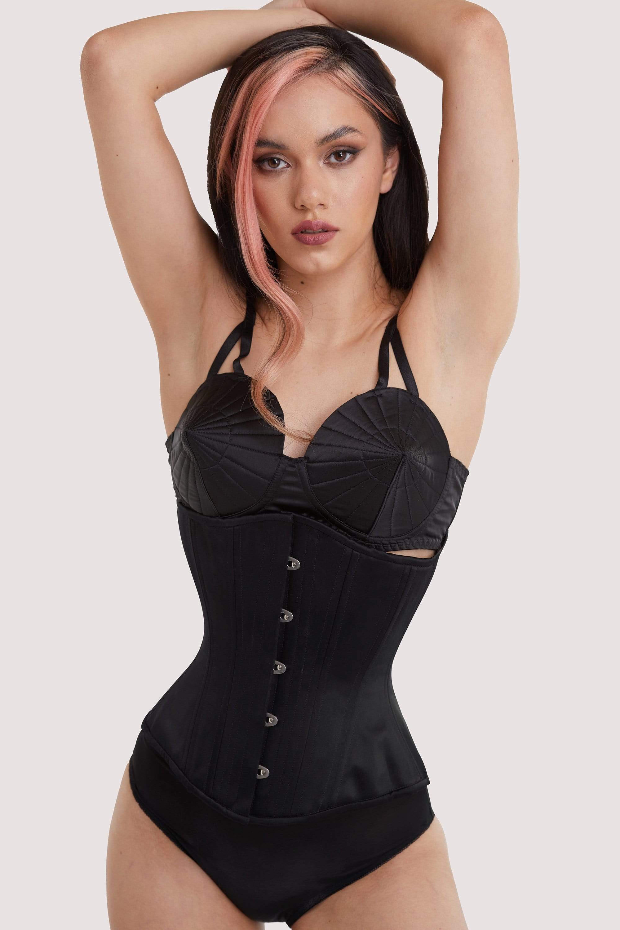 Satin Underbust Corset - Image 3