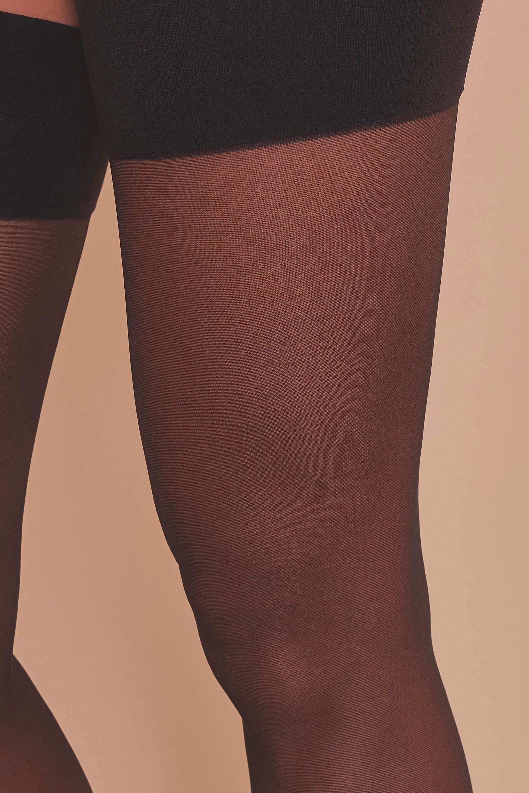 Black Seamed Stockings - Image 3