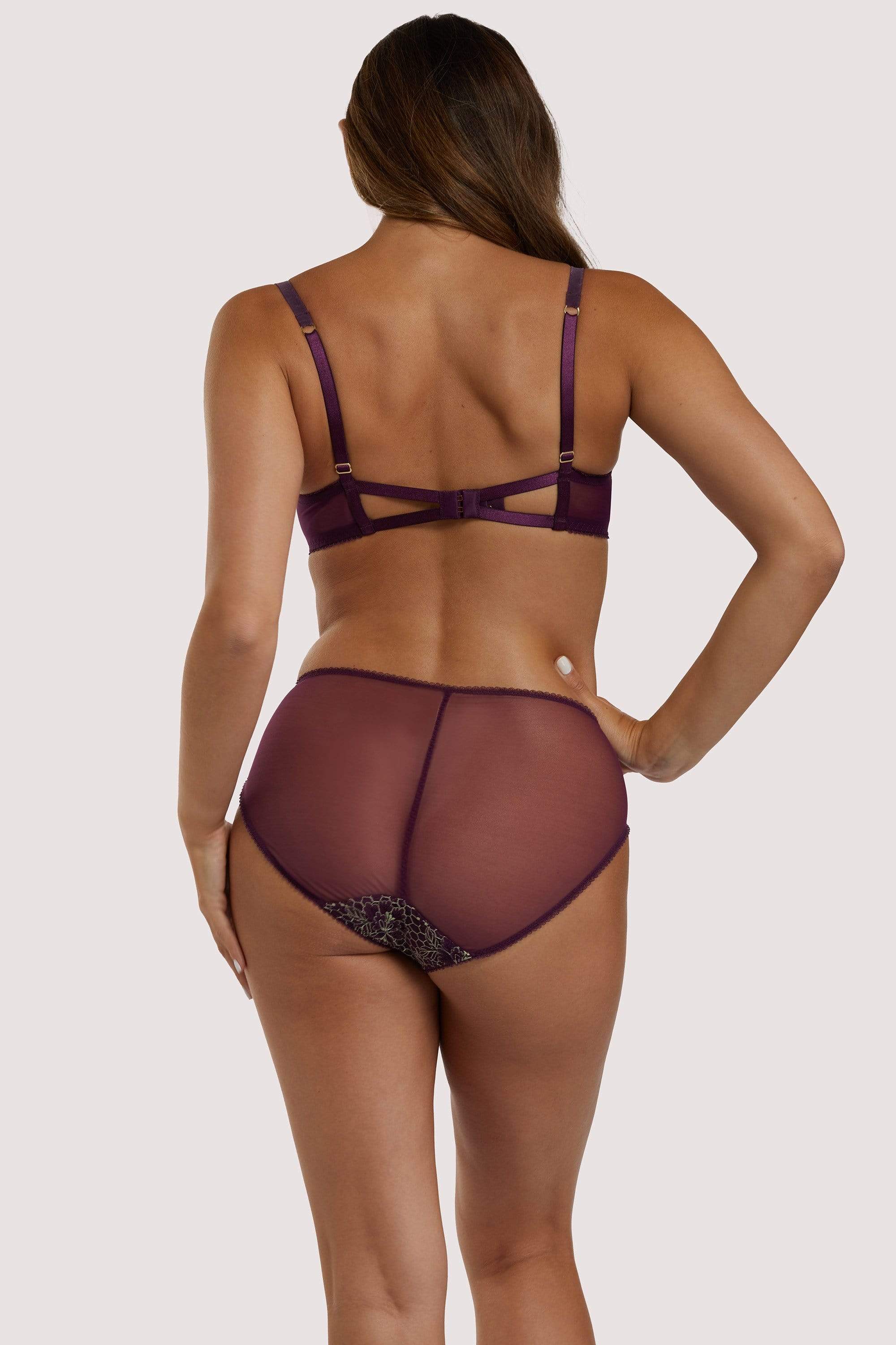 Evelina Aubergine Brief - Image 5