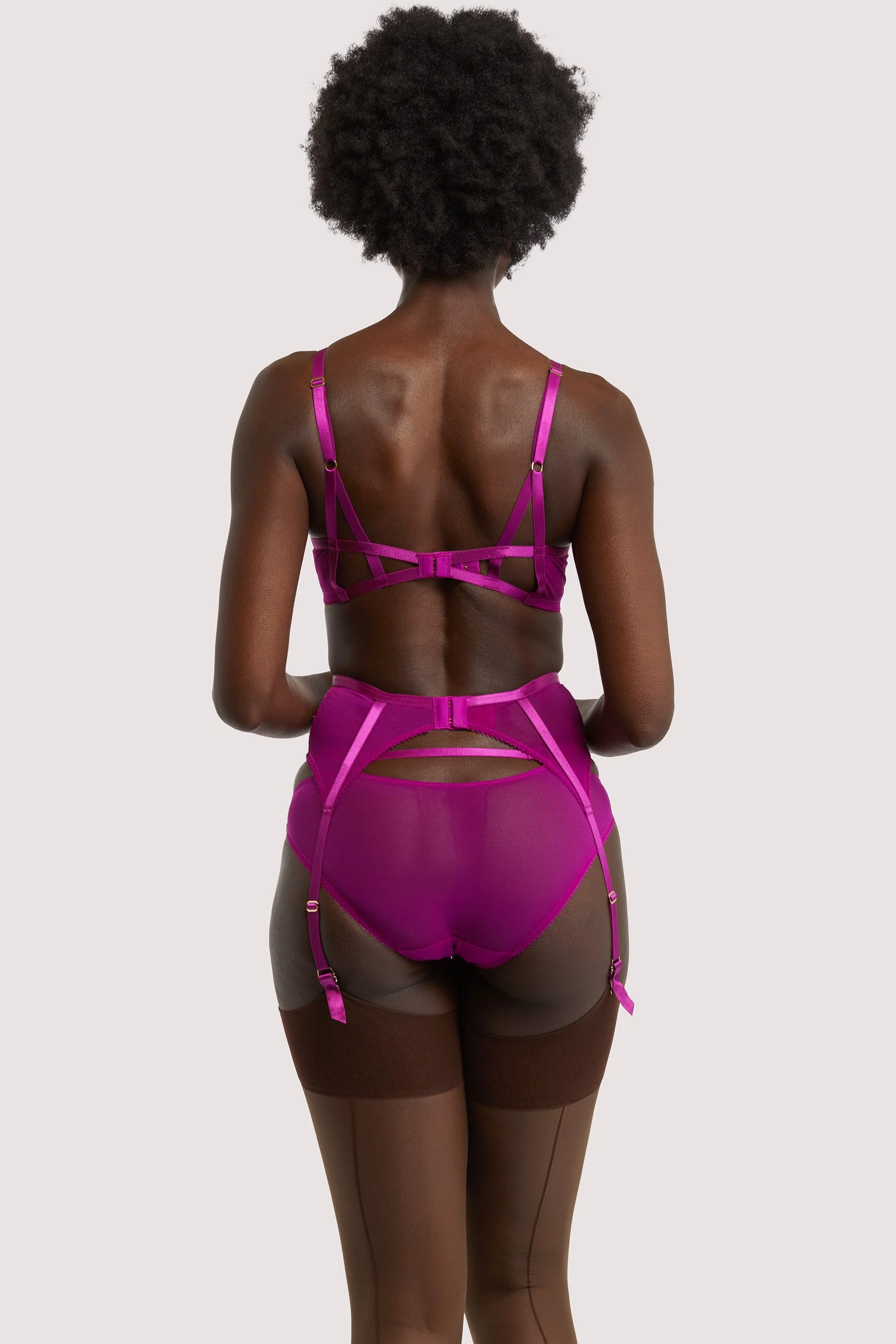 Magenta Madame X Suspender - Image 4
