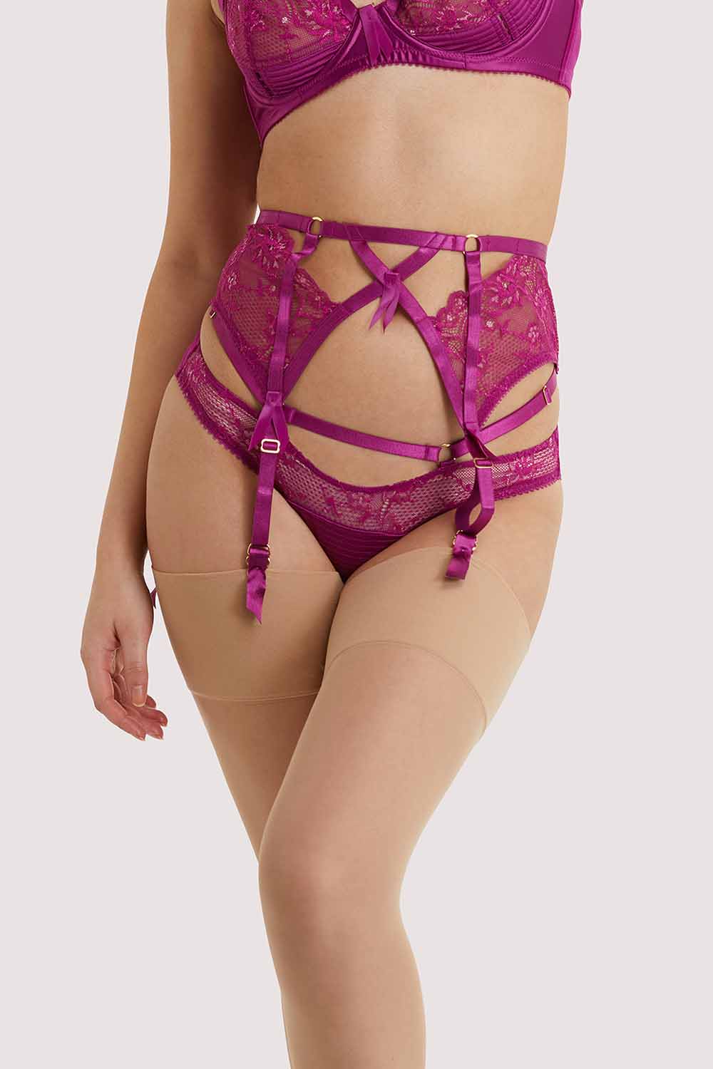 Magenta Madame X Suspender - Image 5
