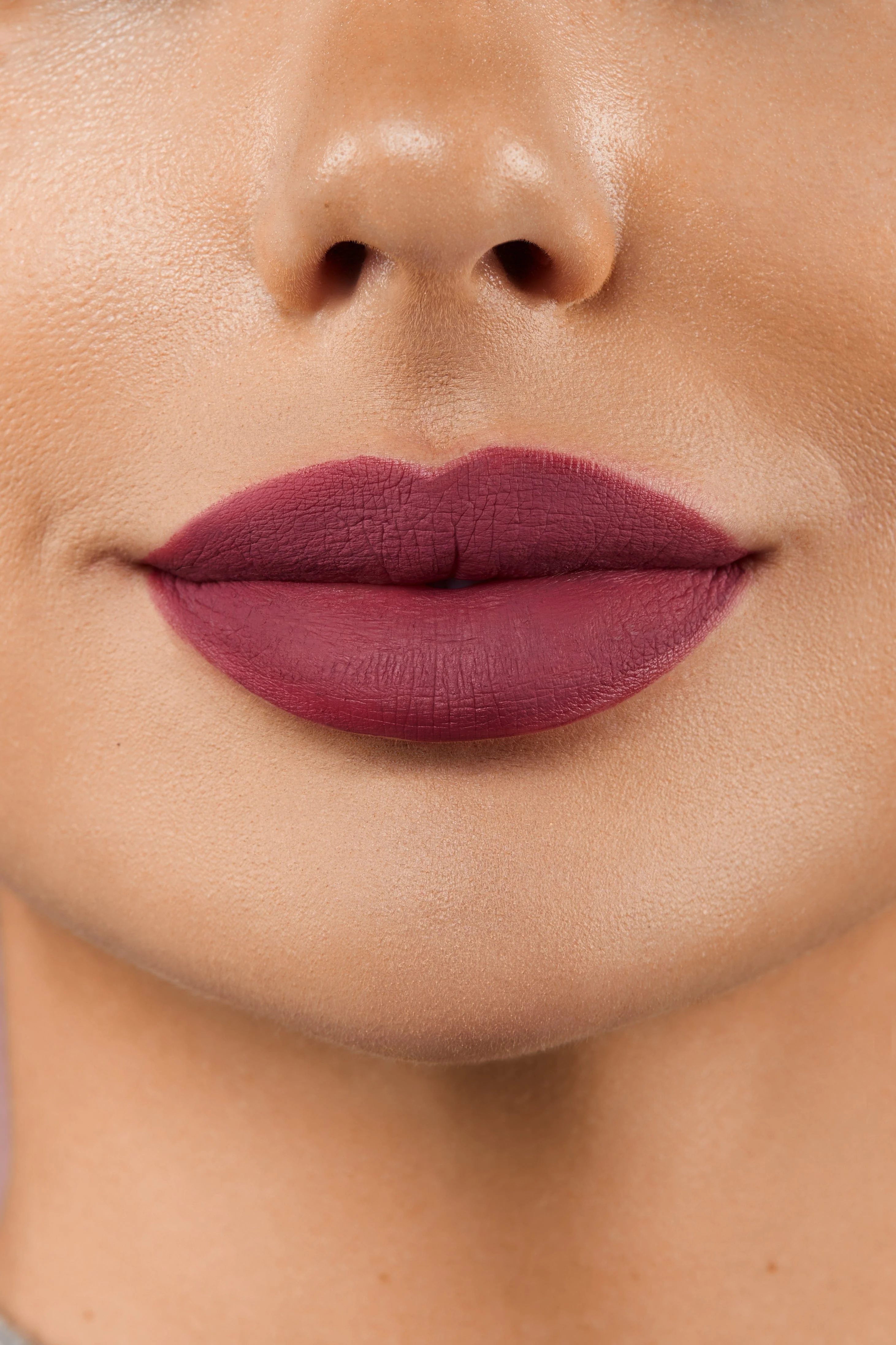 Dark Berry Red Klaw Transfer Resistant Long Lasting Matte Liquid Lipstick - Image 2