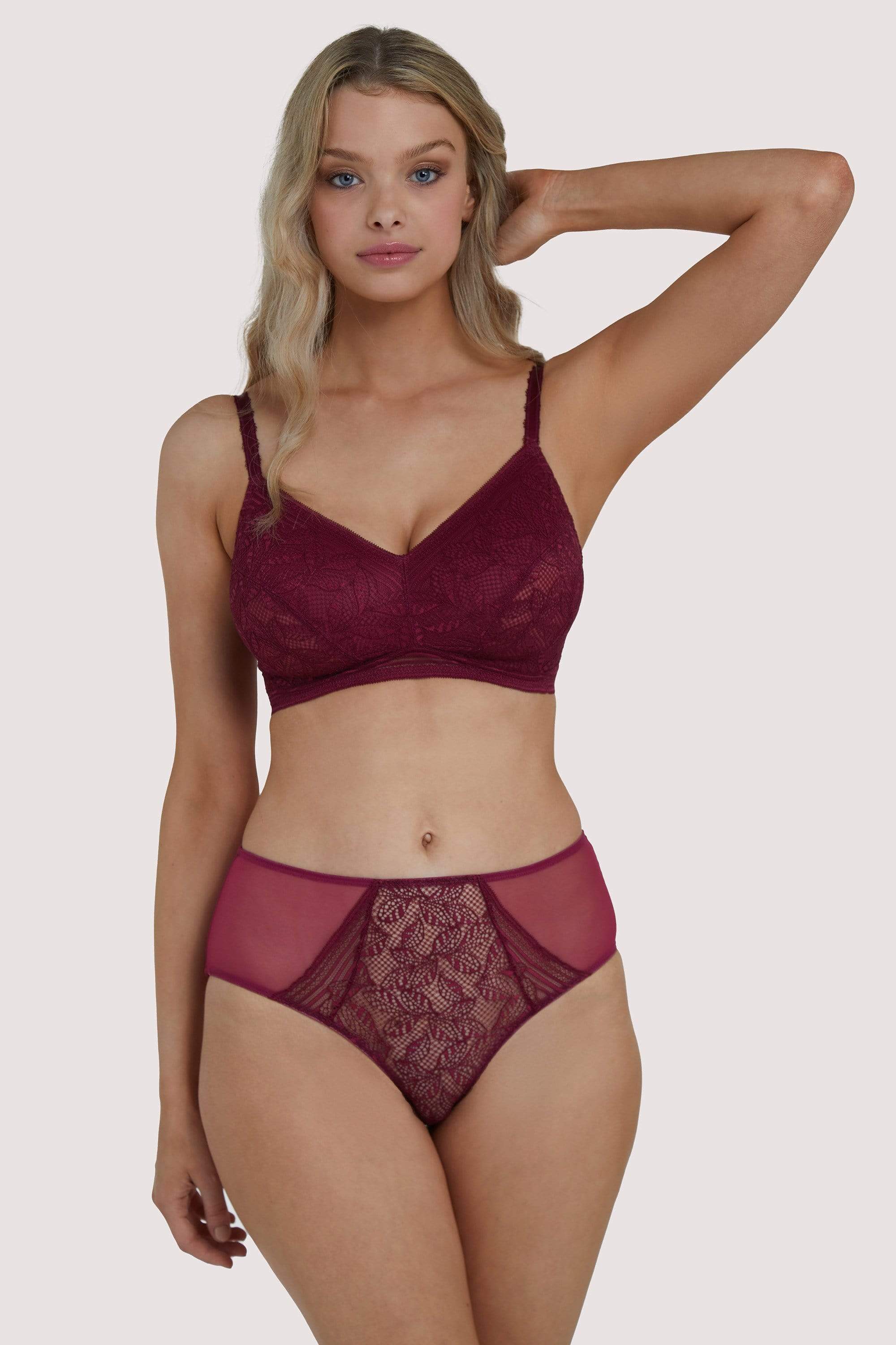 Emma Merlot Wine Ultimate Comfort Wireless Bra - Image 6