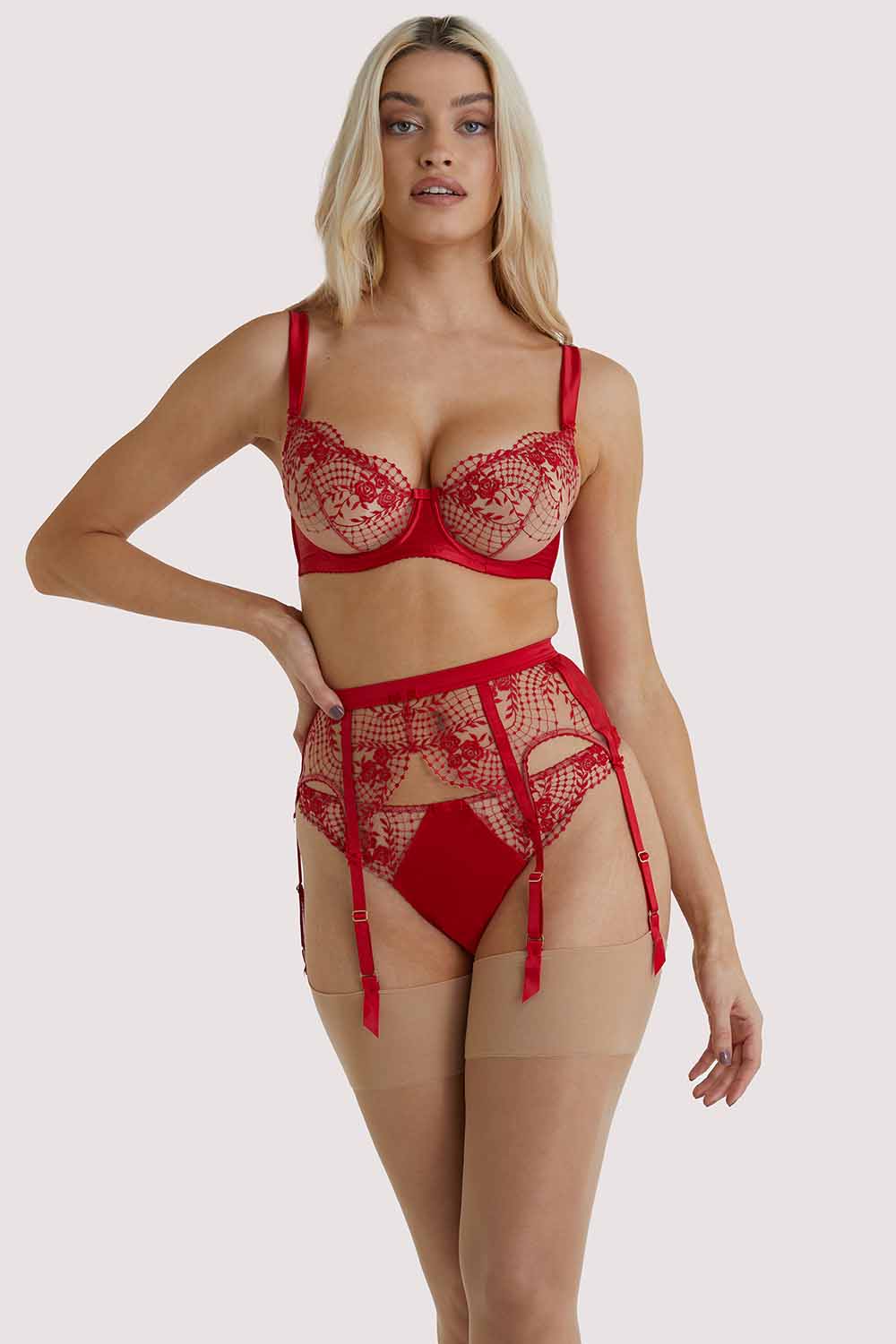 Julie's Roses G-String Red - Image 5