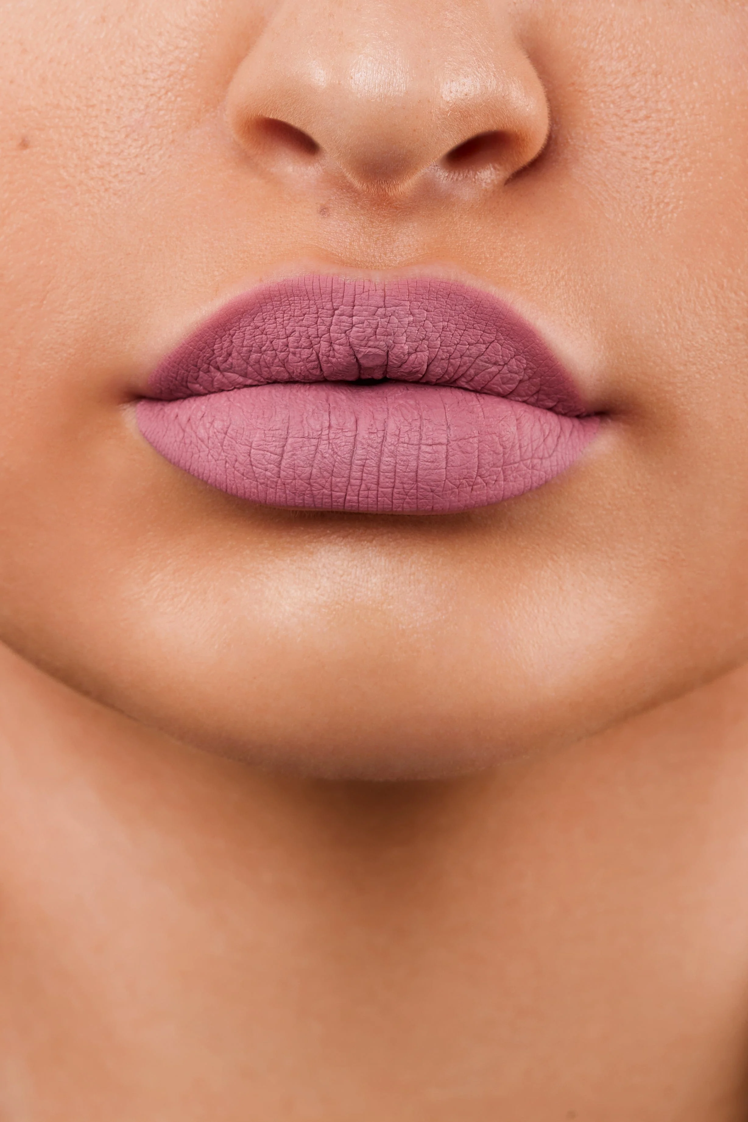 Dusty Pink Peek Transfer Resistant Long Lasting Matte Liquid Lipstick - Image 3