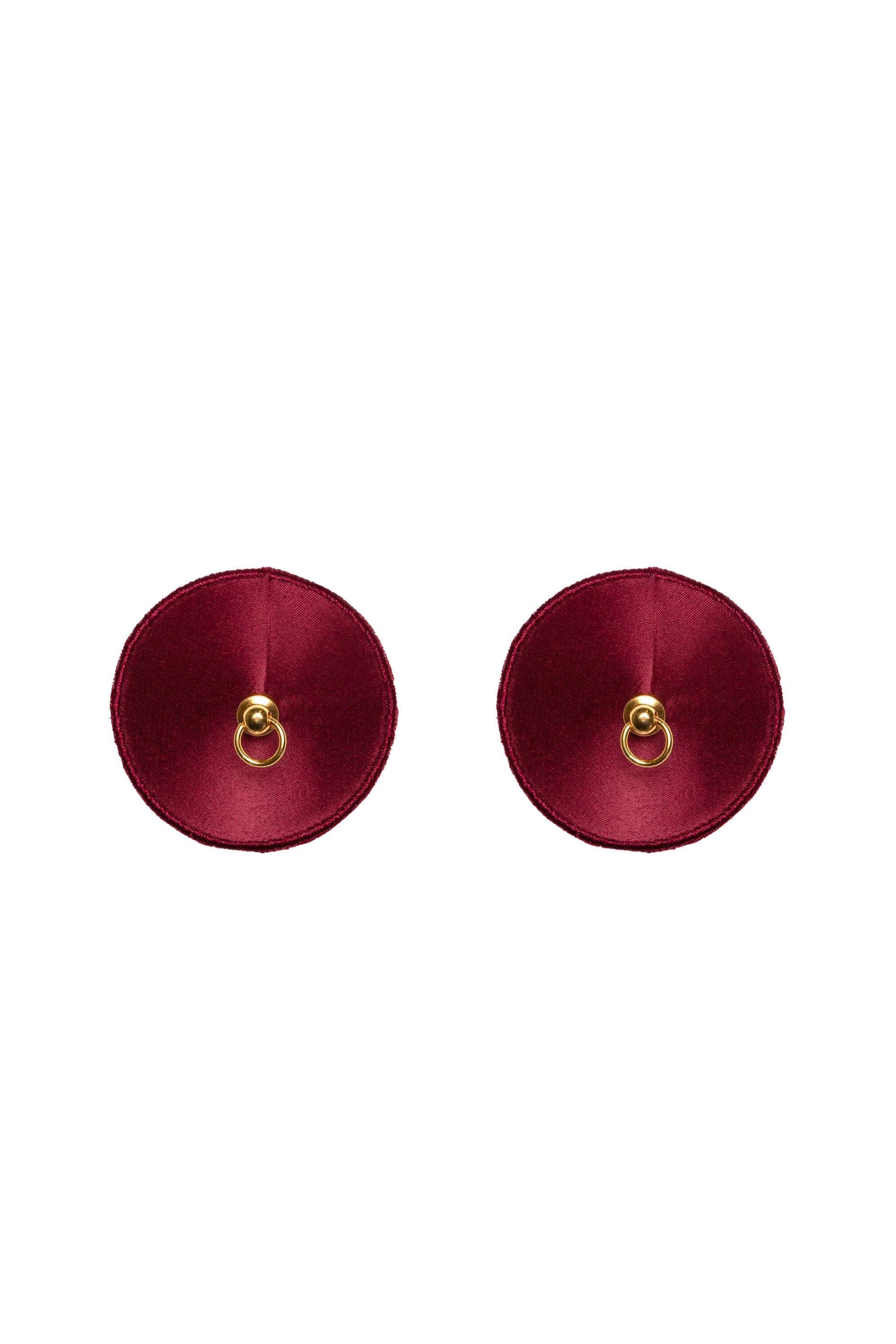 Etta Red Ring Nipple Pasties - Image 3