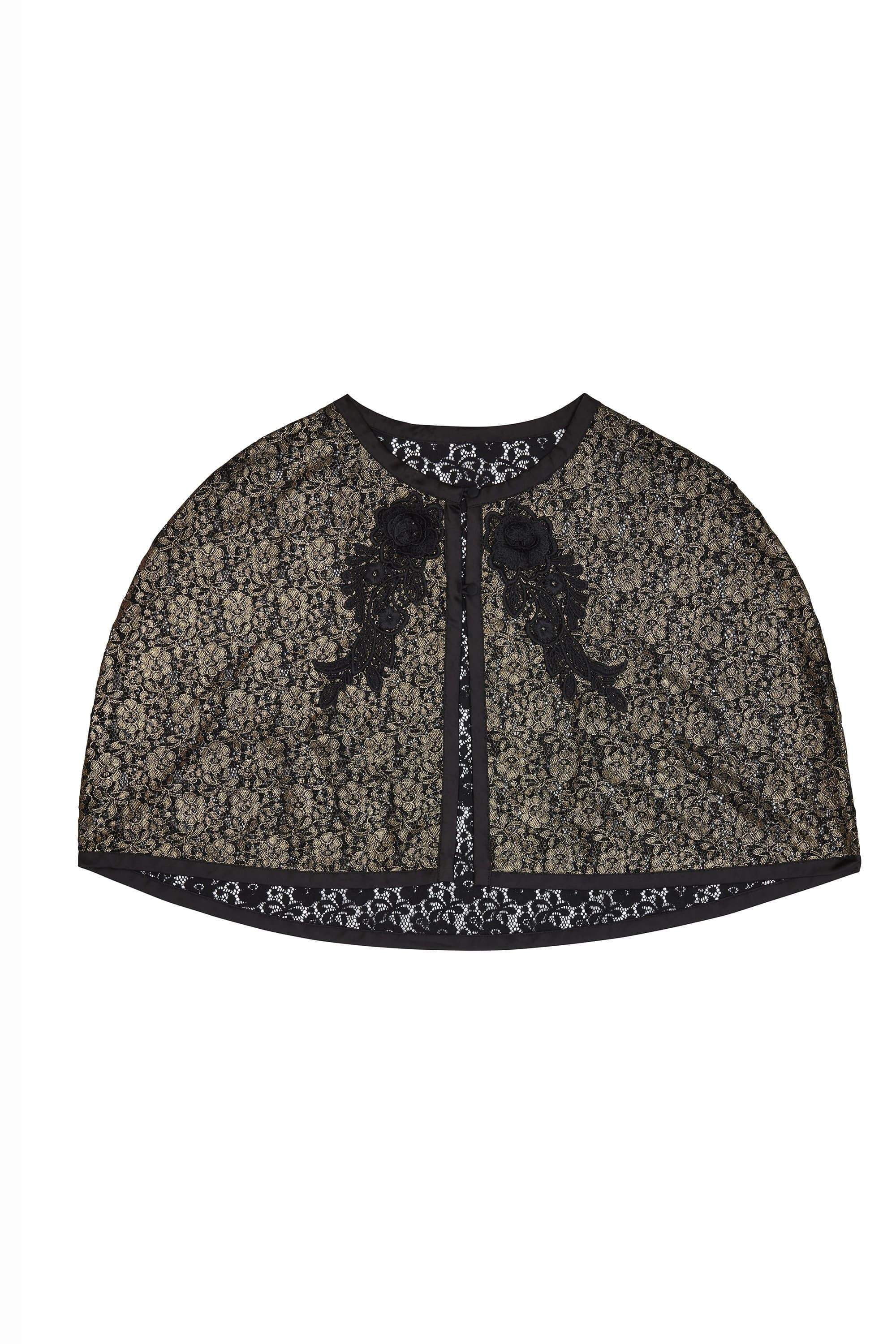 Lace applique cape - Image 3