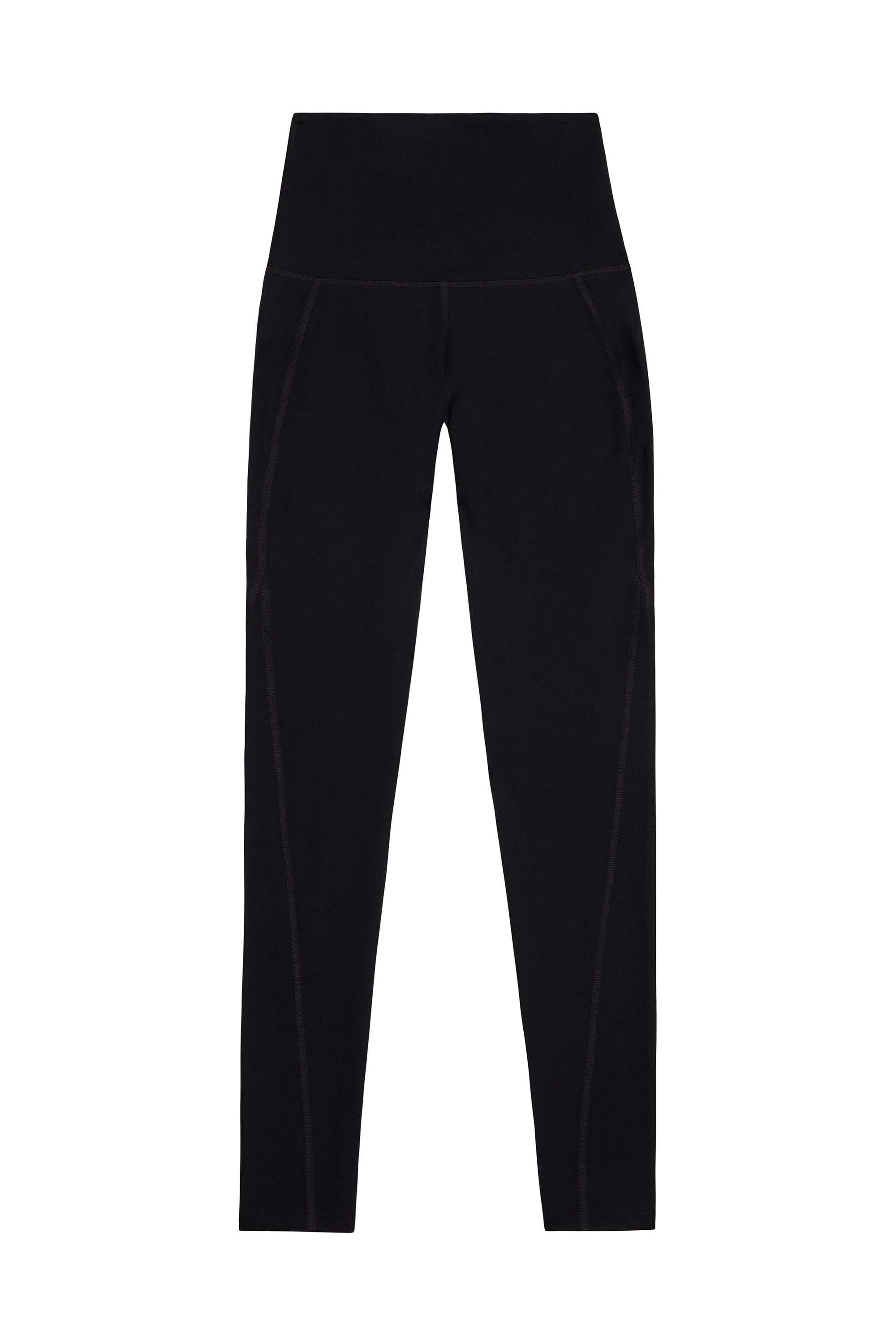 High Waist Leggings Black Curve - Image 3