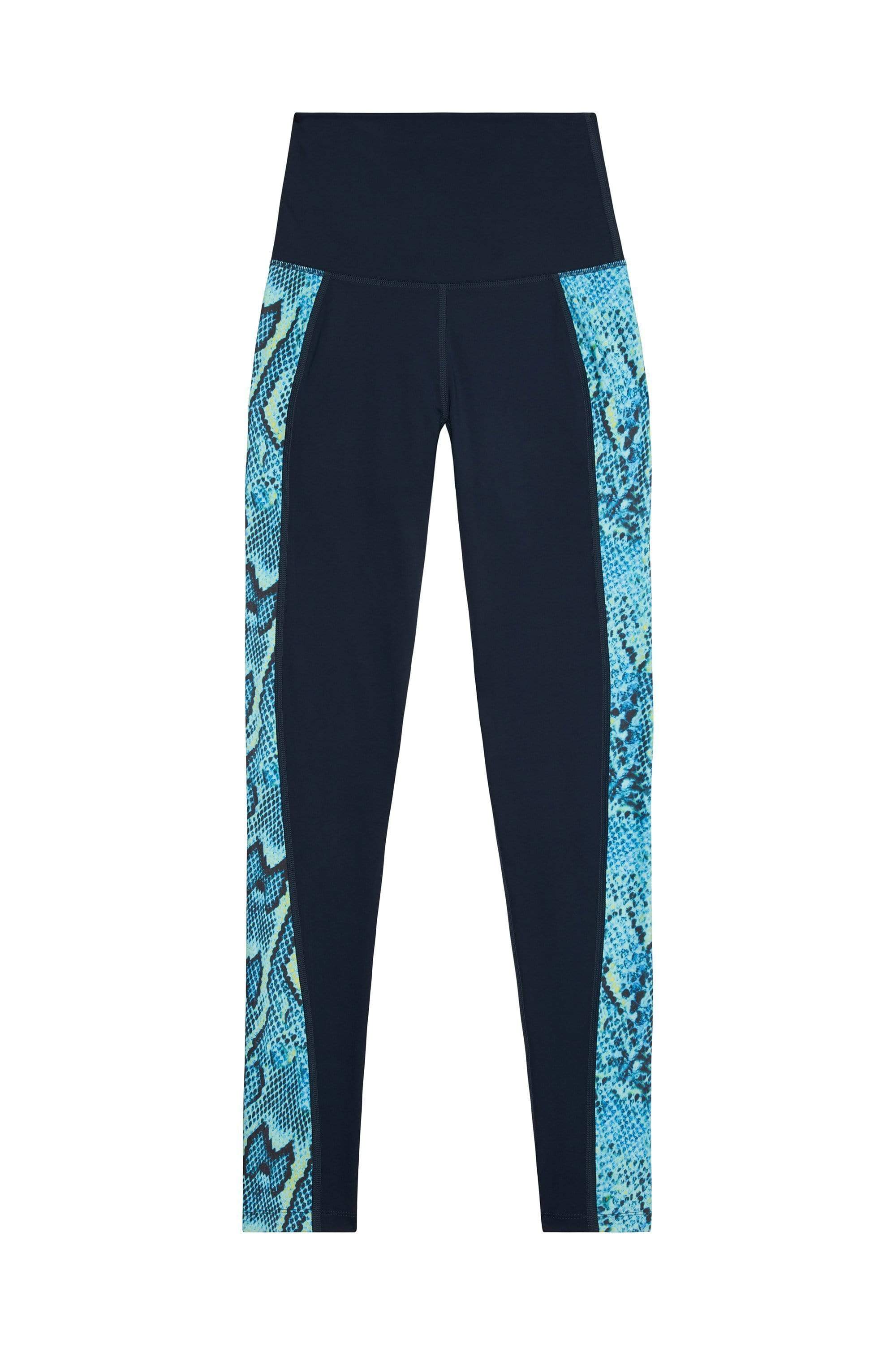 Wolf & Whistle High Waist Panelled Leggings Snake - Image 3