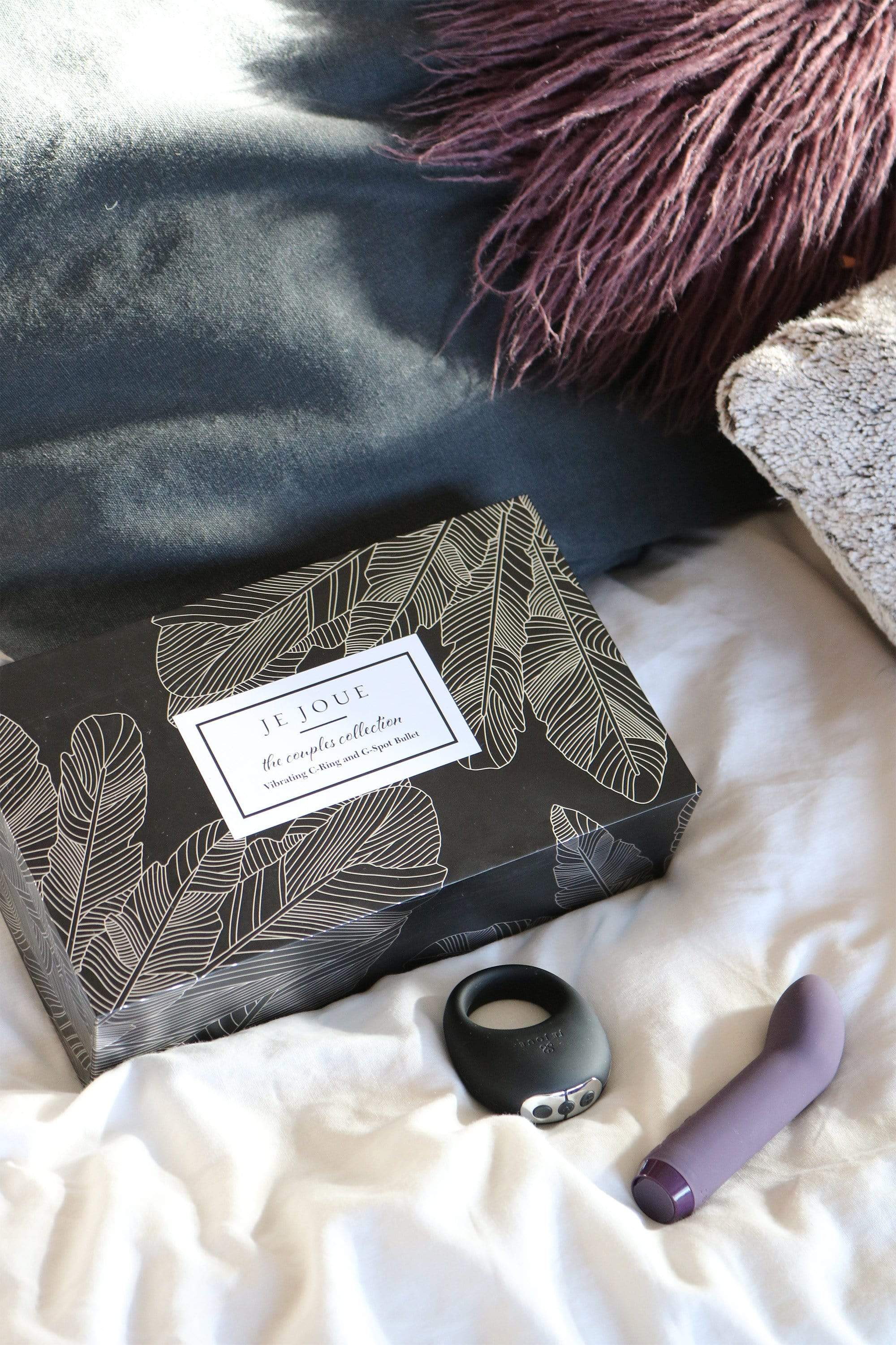 Je Joue Couples Collection Gift Set Black and Purple - Image 3