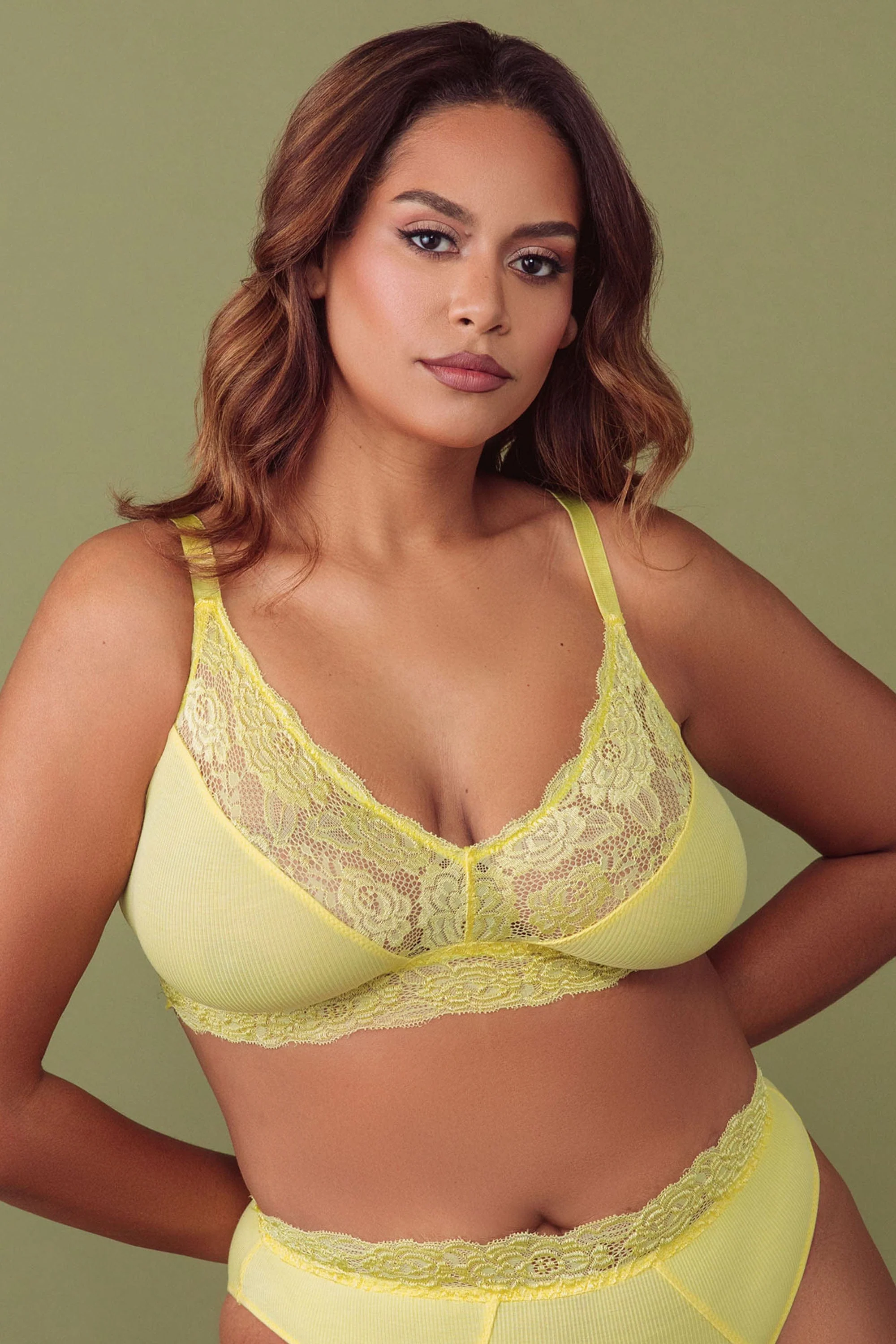 Lemonade V-Neck Bralette - Image 2