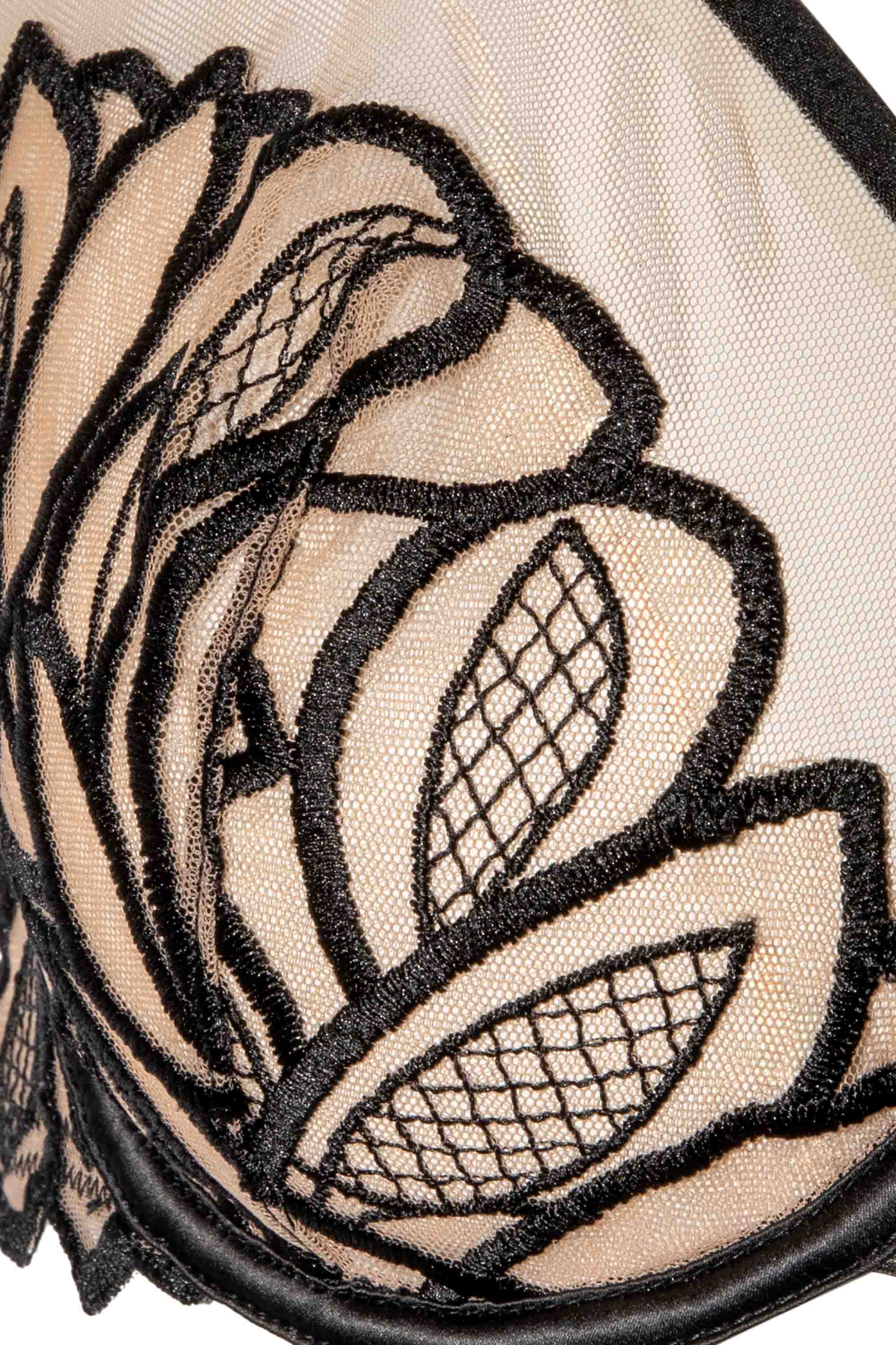 Lilith Black Graphic Embroidery Body - Image 6