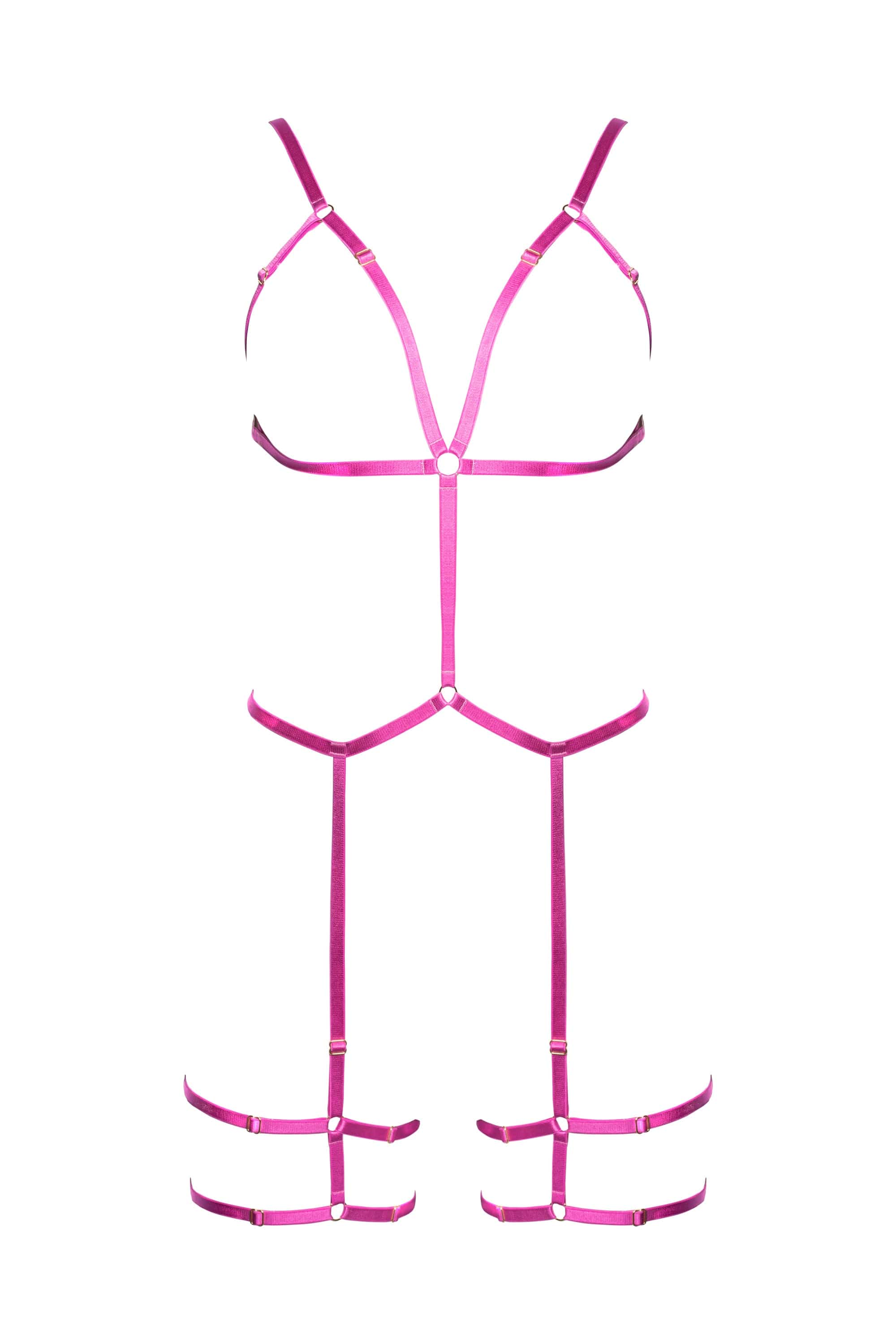 Coccinelle Pride Pink Body Harness - Image 3