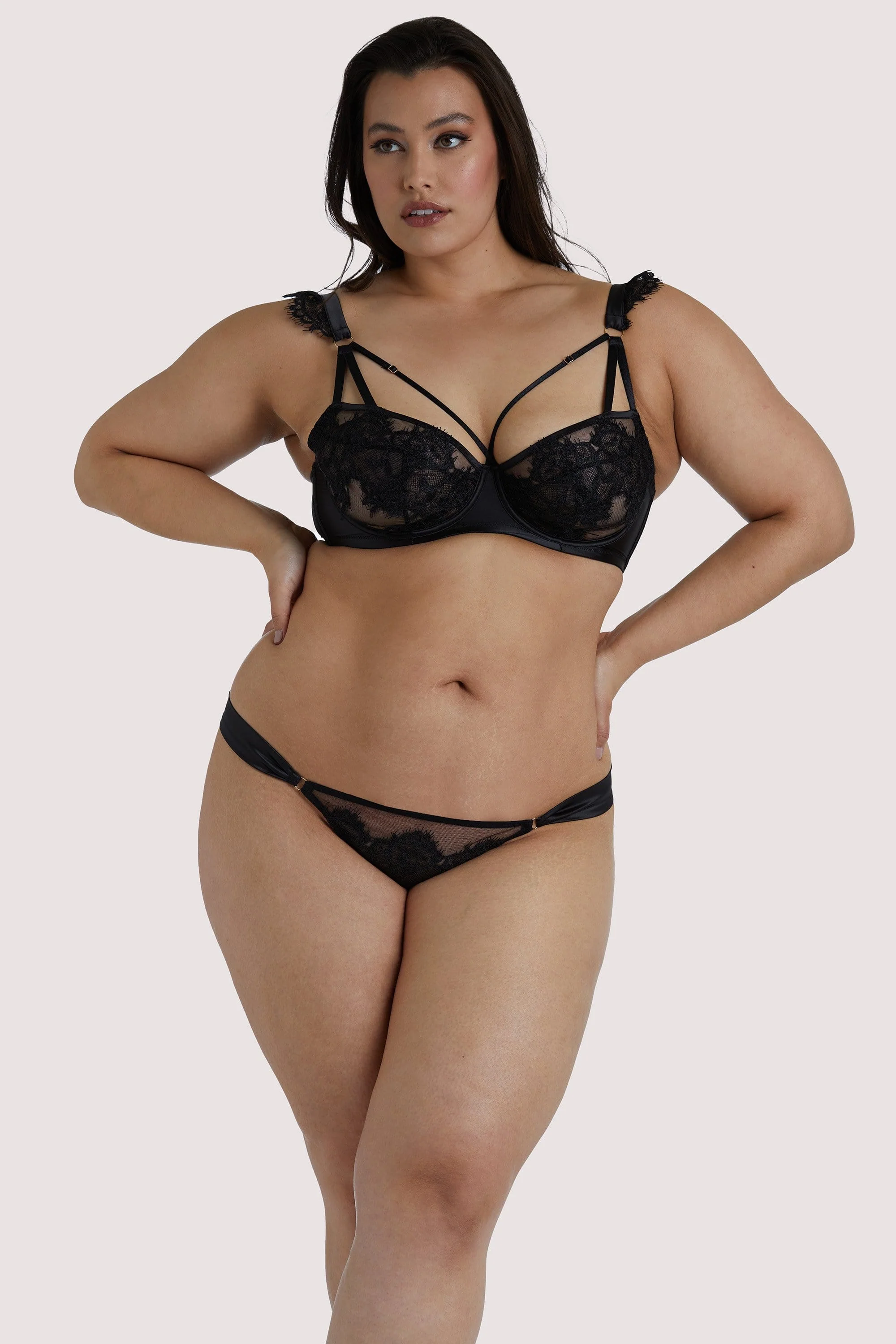 Anneliese Black Lace Bra - Image 10