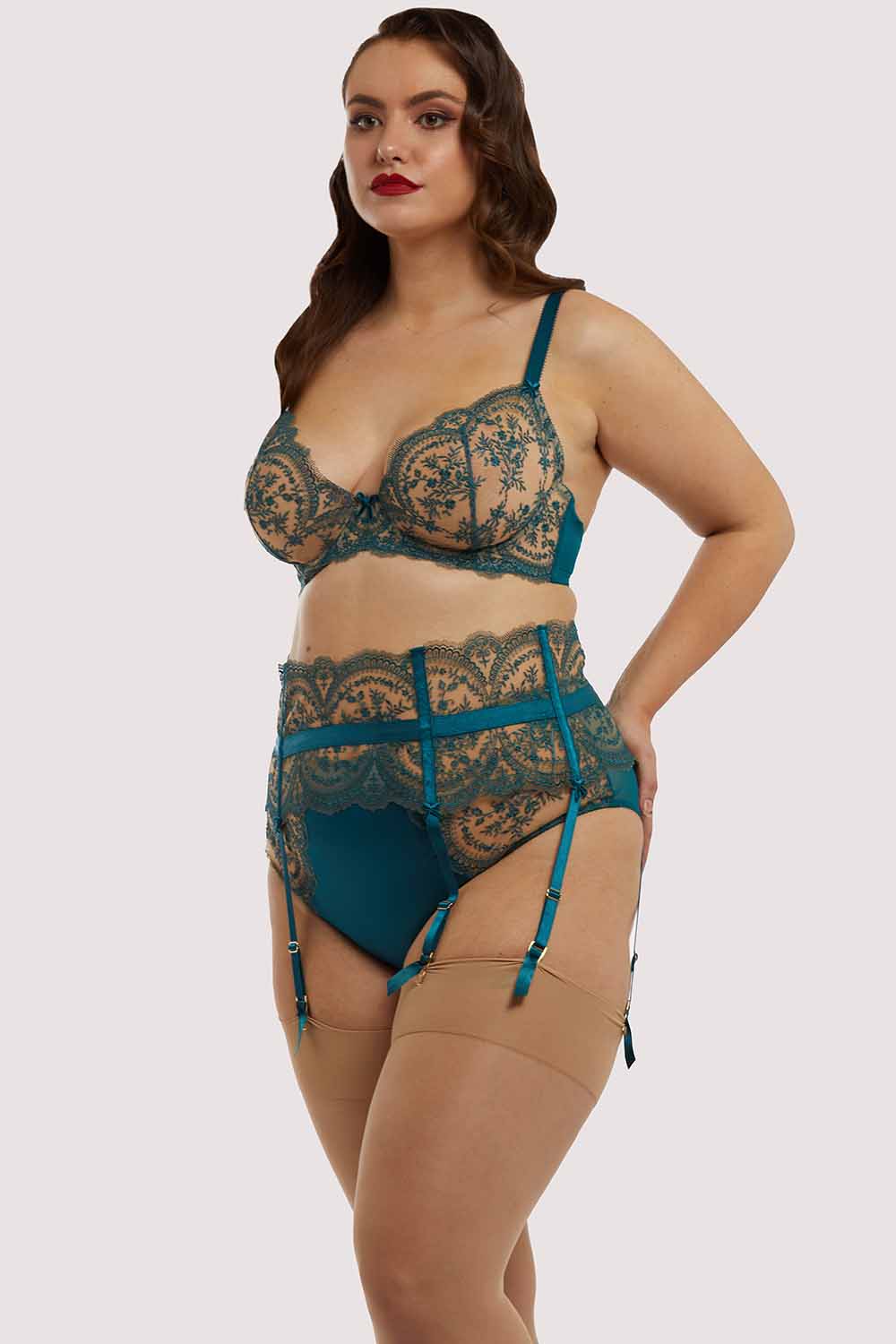 Severine Shady Spruce Curve Suspender - Image 4
