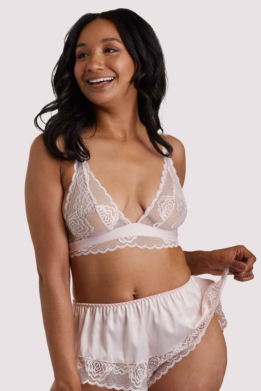 Georgina Lace Bra & Shorts - Image 4