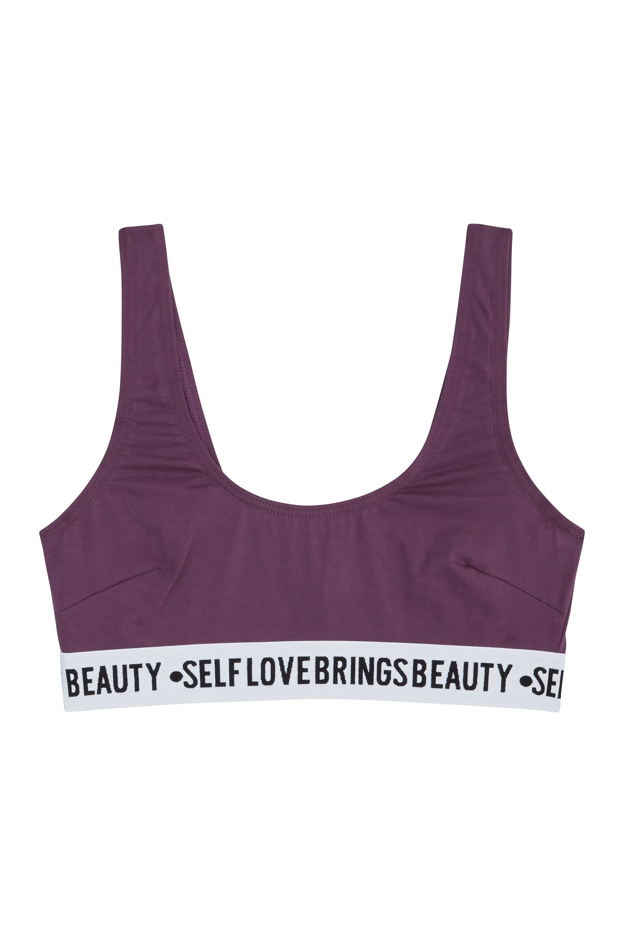 Self Love Purple Curve Crop top - Image 3