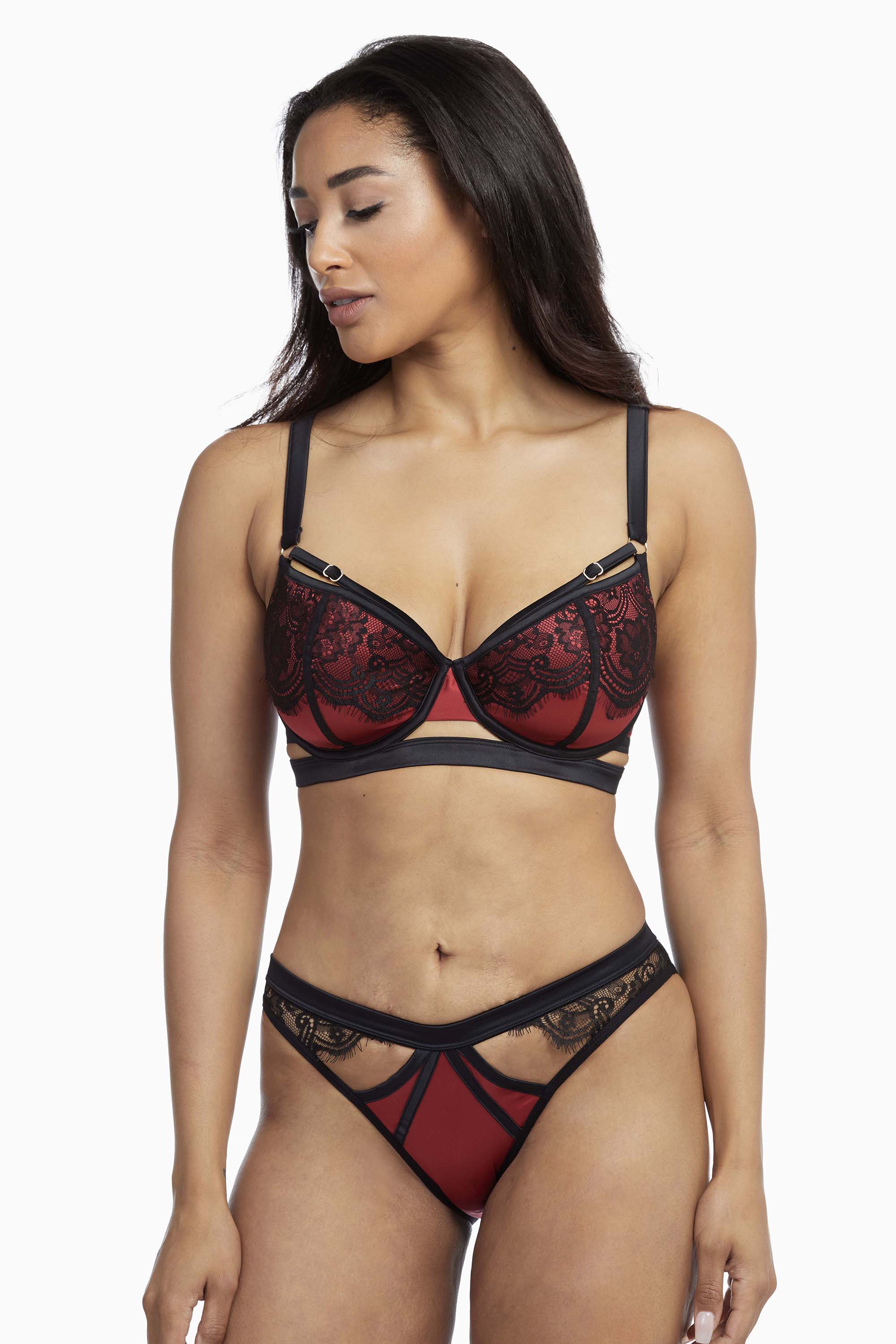 Tasmin Ruby Lace Bra - Image 8