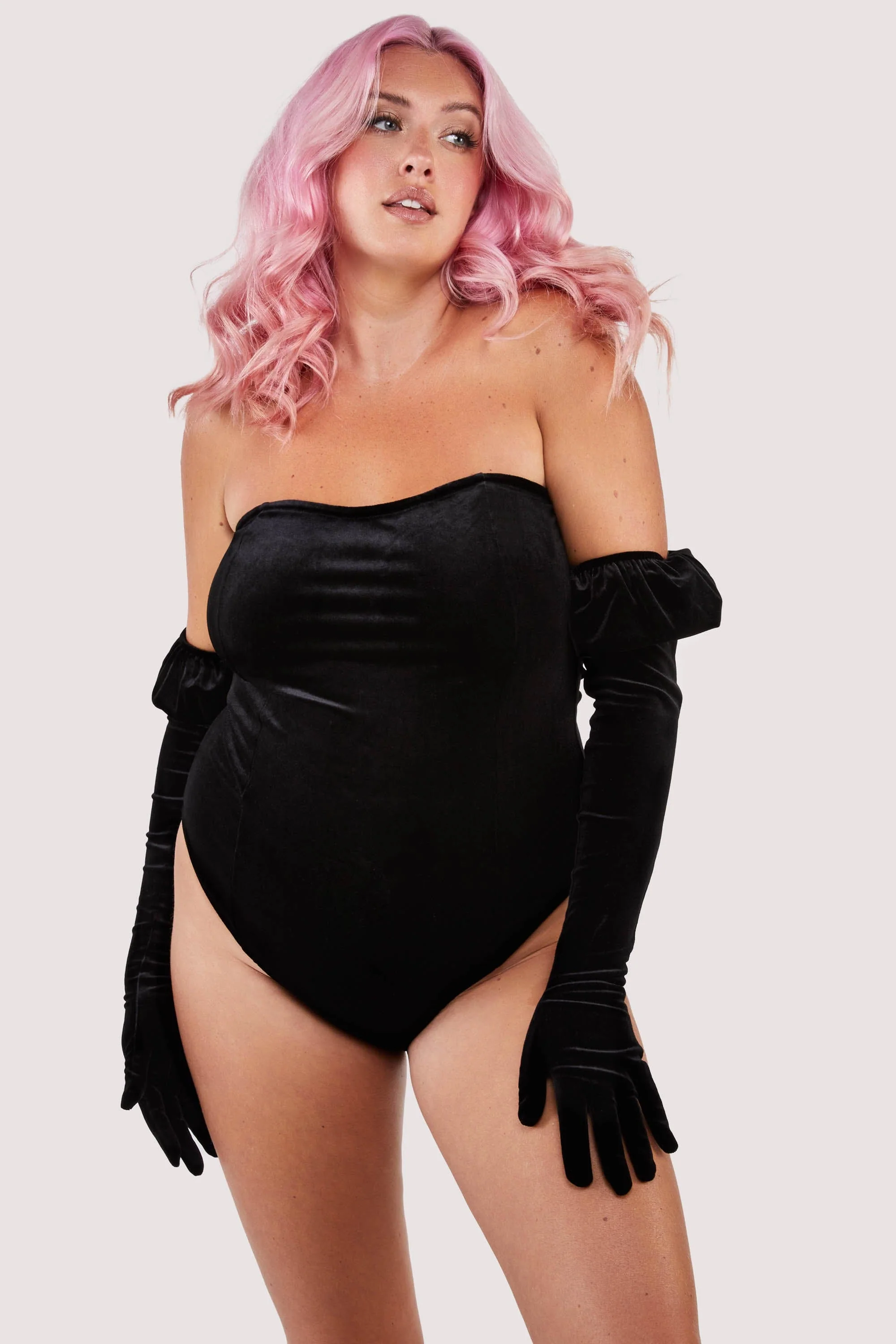 Halina puff-sleeve body with gloves - Image 6