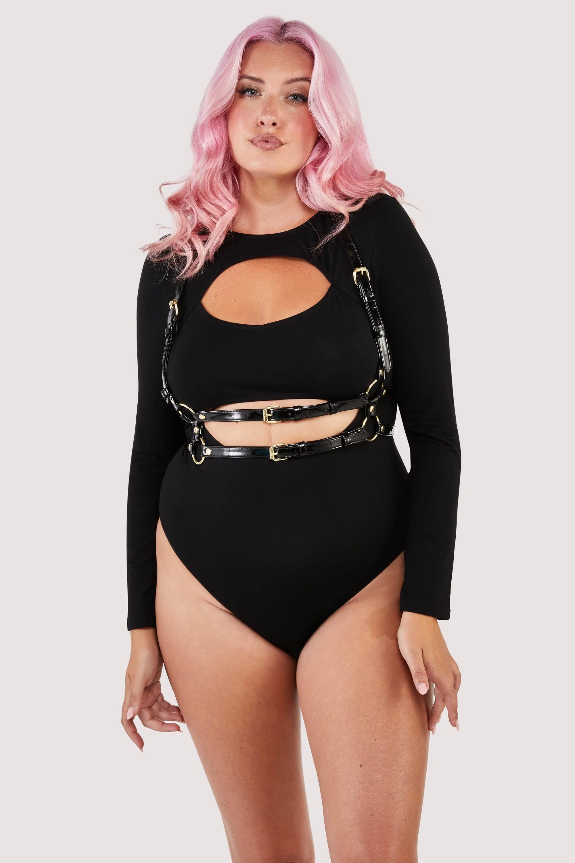 Laurel cut-out jersey long-sleeved body - Image 5