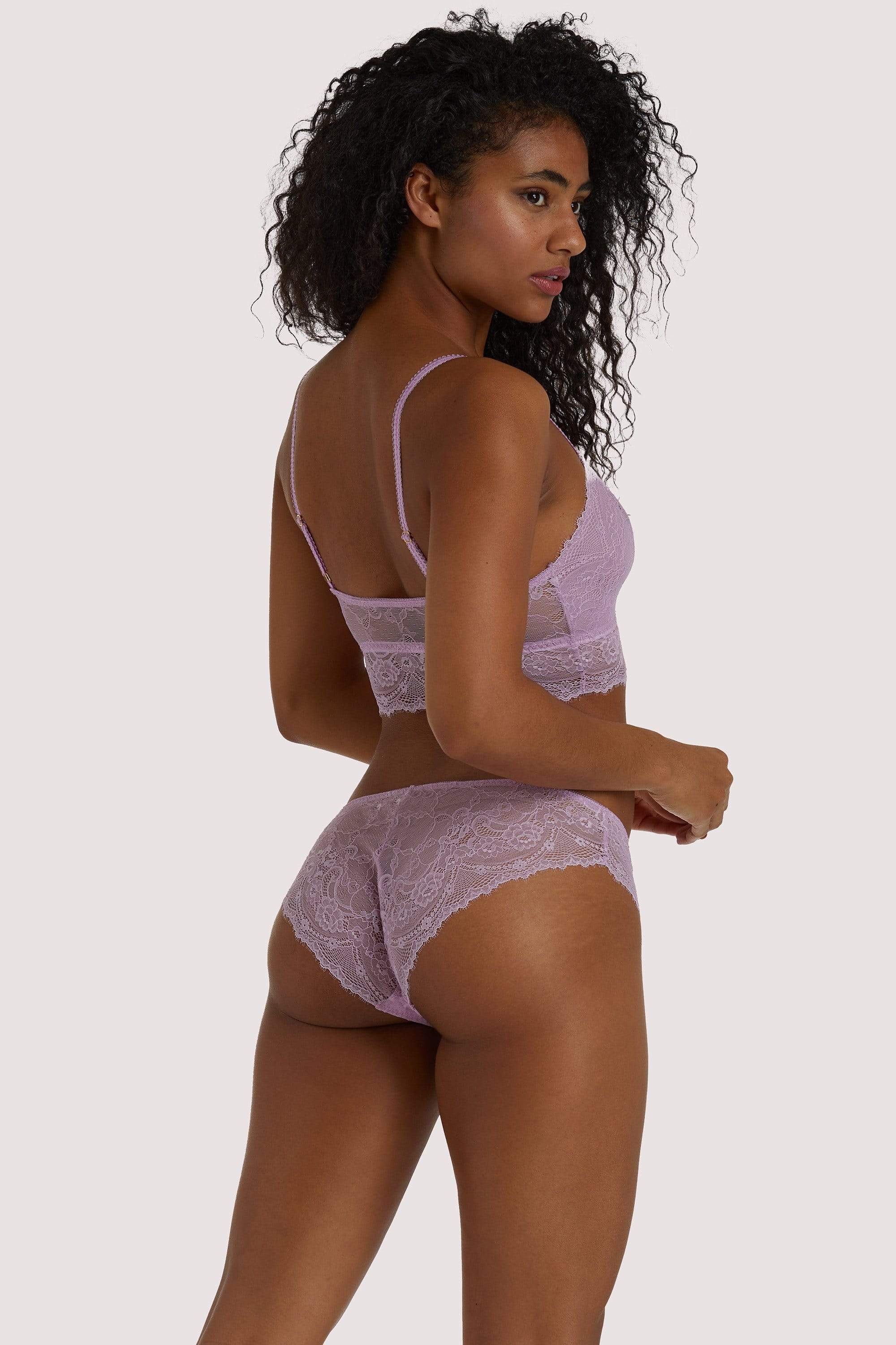 Ariana Lilac Everyday Lace Bralette - Image 5
