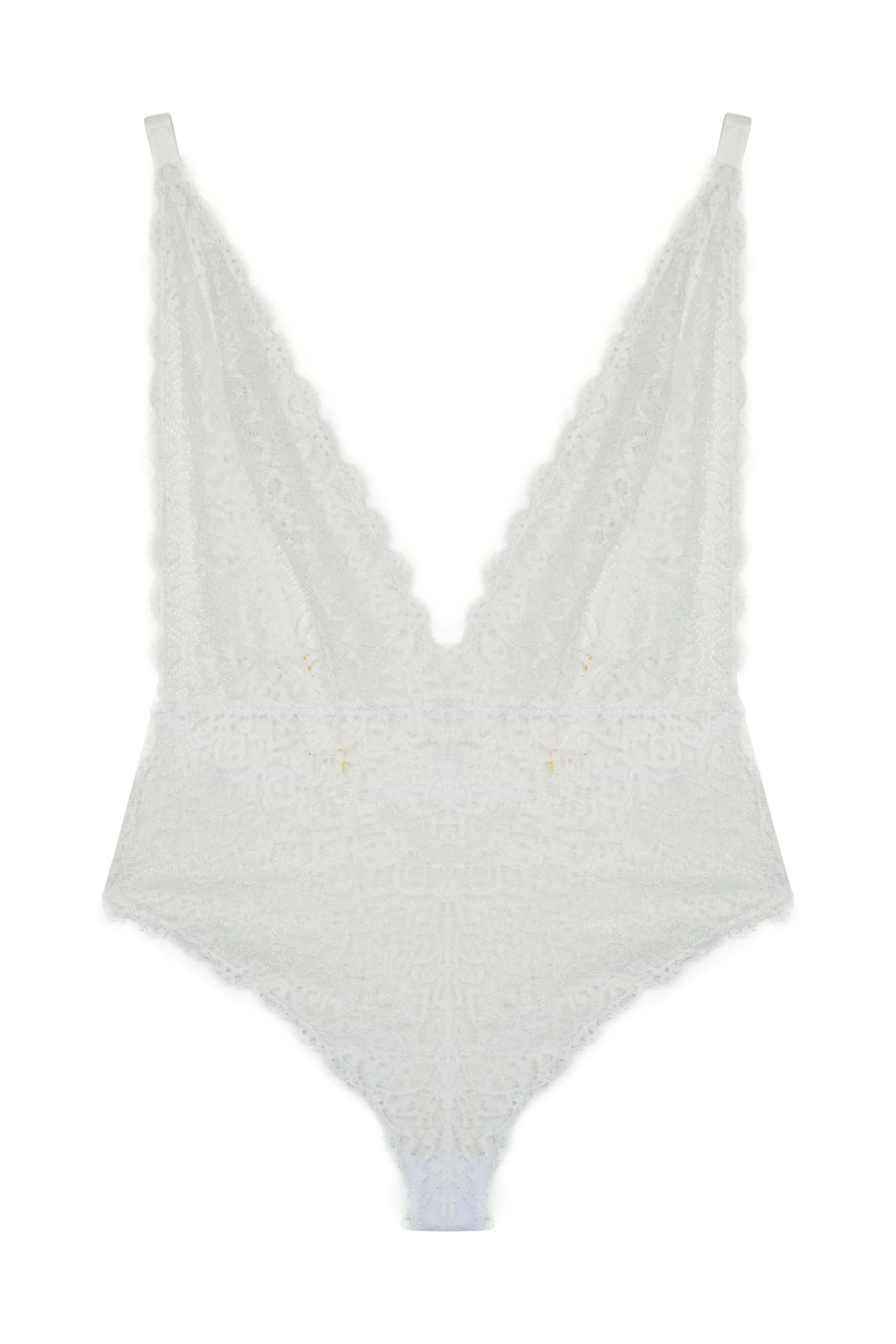 Wolf & Whistle Ariana Ivory Everyday Lace Body - Image 5