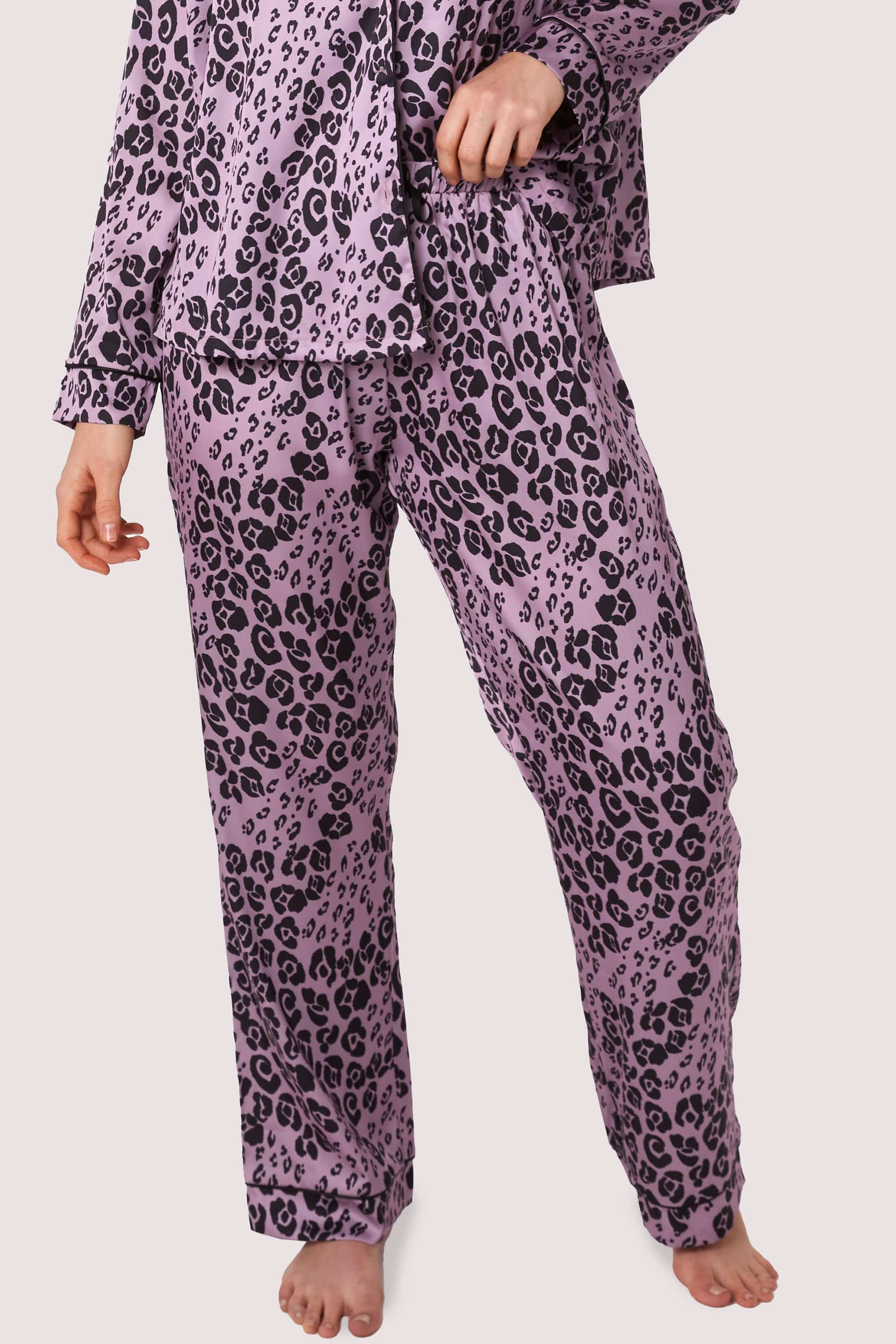 leeve-lilac-animal-pjsKaylee Long Sleeve Lilac Animal PJs - Image 3