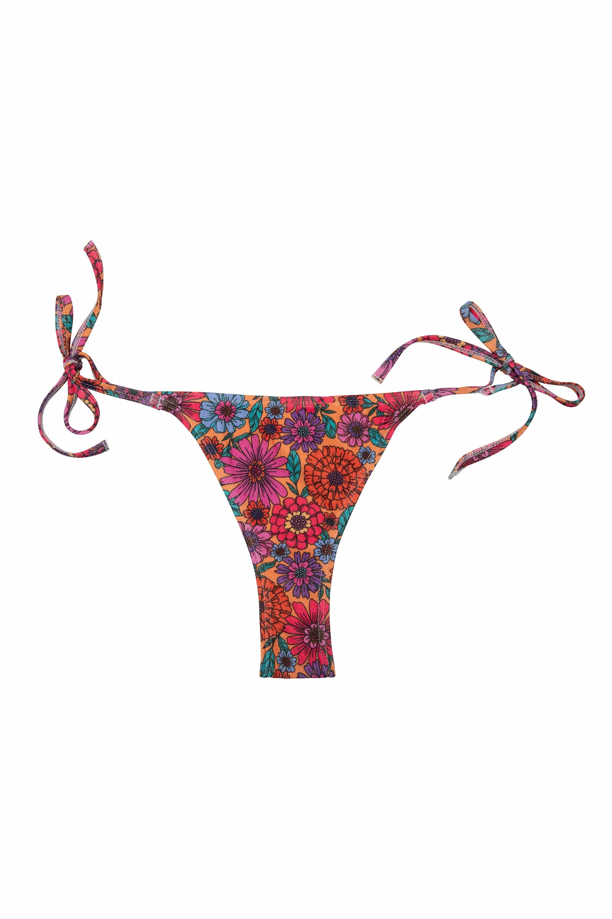 Scarlett Floral Tie Side Bikini Brief - Image 6